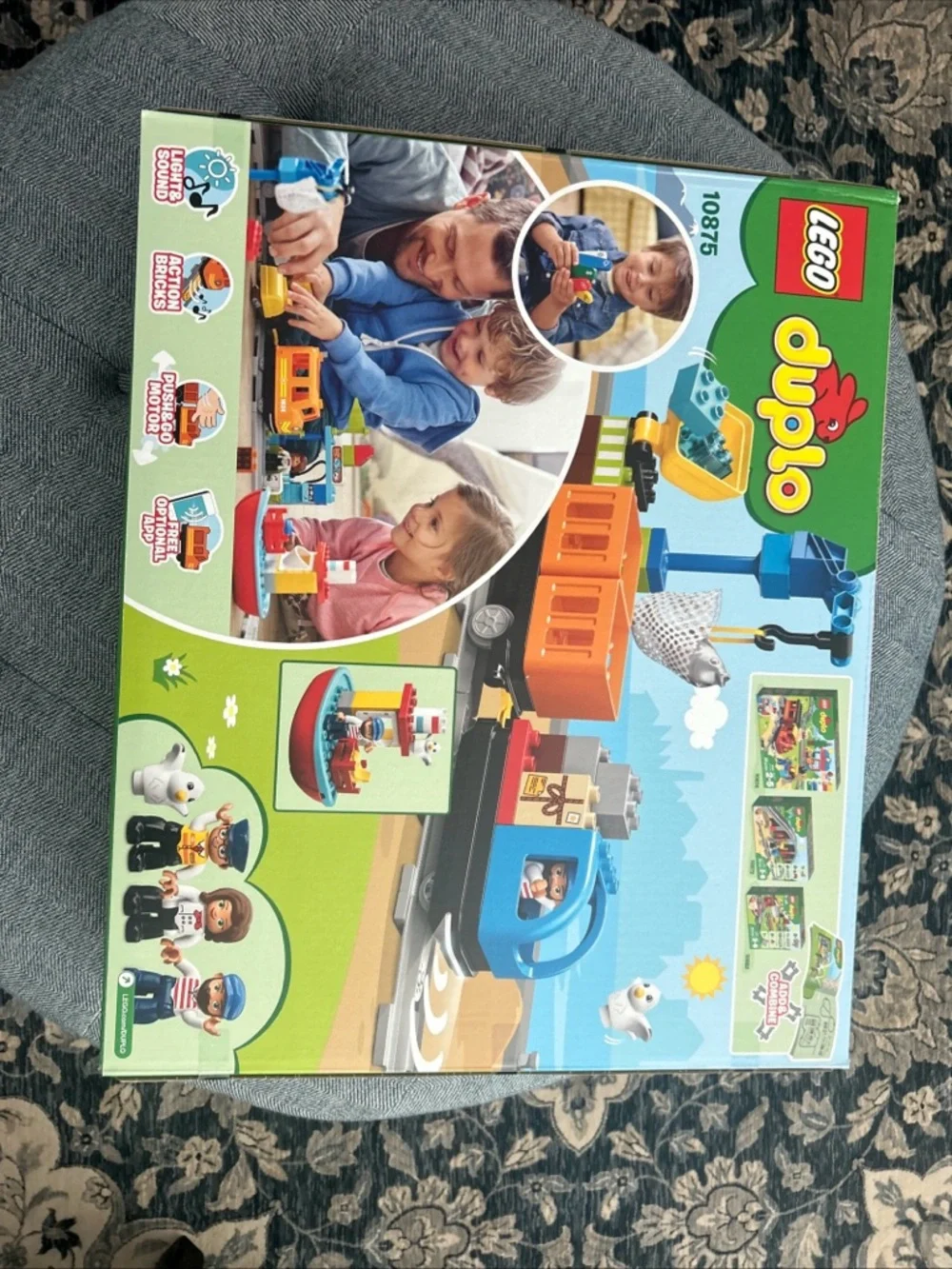 New In Box- Lego Duplo Cargo Train 10875- Sealed - Picture 12 of 16
